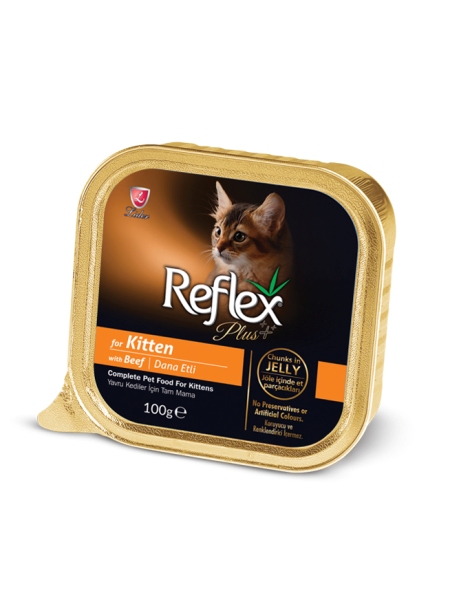 Reflex Plus Biftekli Alu - Tray Yavru Kedi Maması