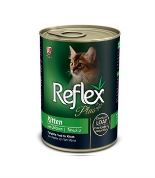 Reflex Plus Tavuklu Yavru Kedi Konservesi