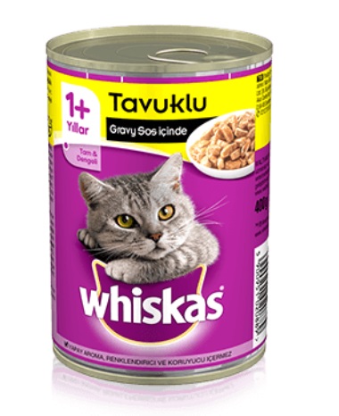 whiskas yaş kedi maması